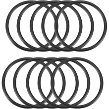 Nitrile Rubber O-Rings, 51mm OD 45mm ID 3mm Width, Metric Sealing Gasket, Pack of 10