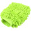 Car Mitt Microfiber Wash Glove Fluorescent Green 1