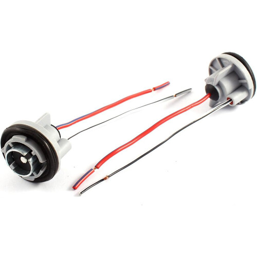 Car 1156 1141 LED Brake Light Socket Wire 2 Pcs