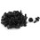 30 Pcs Black Plastic Guard Clips 6mm x 15mm x 18mm 1