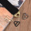 Triangle Buckle Adjuster, Triangle D Rings Adjuster Triangle with bar Swivel Clip for Webbing Bag 5