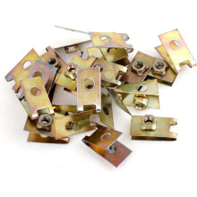 20xU-Type Clips Speed Nuts M6 for Car Panel Mudguard