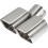 62mm Square Slant Tip Exhaust Muffler Tail Pipe 1