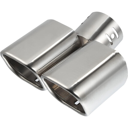 62mm Square Slant Tip Exhaust Muffler Tail Pipe