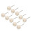 Electric Drill 2.3mm Shank 25mm Dia Polish Wheel Buffing Tool 10pcs 1