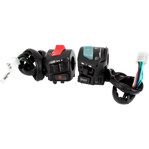 Motorcycle 7/8 Inch Handlebar Headlight Control Switch DC 12V for Harley