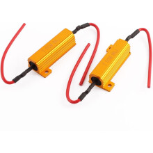 2PCS 50W 8 Ohm Load Resistor Fix Hyper Flash Light