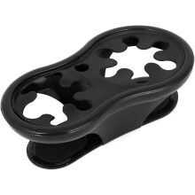 Car Interior Self Adhesive Black Plastic Rubber Cup Bottle Holder