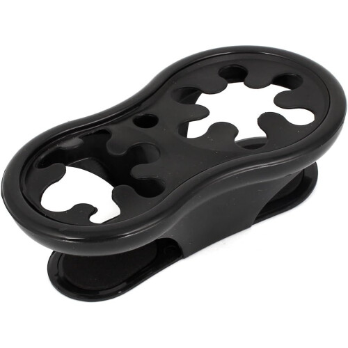 Car Interior Self Adhesive Black Plastic Rubber Cup Bottle Holder