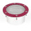 Red Vent Scoop Air-Intake Car Fender Mesh Grille 1