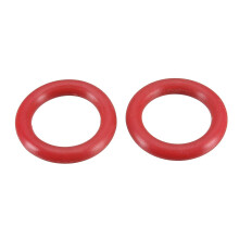 10 Pcs Red Rubber 22mm x 15mm x 3.5mm Oil Seal O Rings Gaskets Washers
