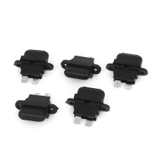 Car Auto Black Female ATO Fuse Holder 40A 5 Pcs