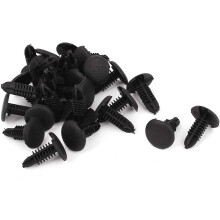 24Pcs Plastic Rivets 6mm x 5mm x 12mm for Car