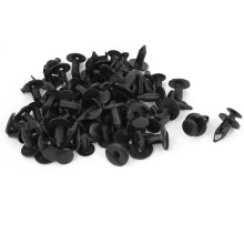 Auto Car 8mm Hole Plastic Rivet Door Panel Bumper Fastener Clips 50PCS