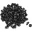 100pcs Black Car Bumper Push Rivets Clips 8mm Hole 1