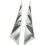2pcs Triangle Shape Car Air Flow Fender Sticker 1