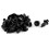 20 Pcs 6.5mm Hole Car Plastic Rivet Pin Clips 1
