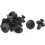 12 Pcs 8mm Hole Dia Mudguard Liner Fastener Rivet 1
