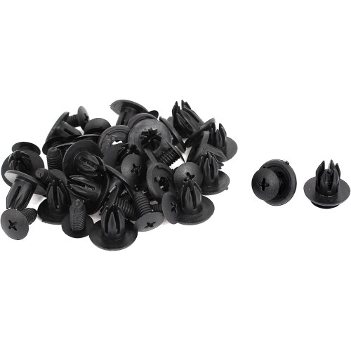 24pcs Bumper Wheel Arch Plastic Rivet Clip 10mm