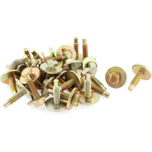 A15100800ux0060 30Pcs Bronze Tone Auto Metal Screw Body Mudguard Retainer Clips, 30 Pack