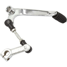 Silver Tone Metal Gear Shifter Shift Lever 26cm Long for GN Motorcycle