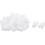 30Pcs Auto Instrument Panel Dashboard Plastic Fastener Clips White 1
