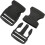 Side Release Buckle, Plastic Dual Adjustable Buckle Clip Replacement for Backpack Luggage Straps Belt 3