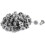 50 Pcs Gray Plastic Clip for 8mm Hole 1