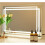 LED Makeup Mirror, 3-Color Dimmable, Touch, 58 cm 1