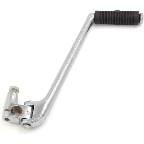 15mm Shaft Aluminium Rubber Motorcycle Engine Kick Start Starter Lever