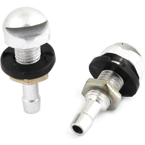 2 Pcs Repaired Windshield Washer Nozzle Silver Tone for Car Auto