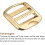 Metal Ladder Buckle, Slider Metal Adjustable Buckles, for Webbing Backpack Strap 3