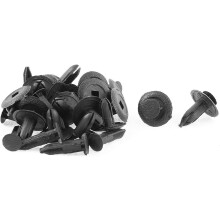 20 Pcs 18mm x 7mm Plastic Ceiling Rear Buckle Fastener Clips for Mazda