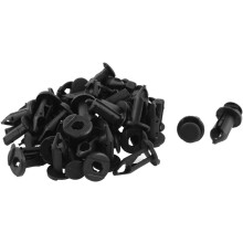 10mm x 8mm Plastic Rivet Fastener Fender Car Bumper Push Clip 30pcs