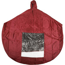 Motorcycle Scooter Rain Cover Waterproof Raincoat Protector 30" Width Red