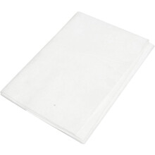 White Synthetic Chamois Cleaning Towel 40x40cm Universal for Vehicle
