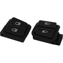 Scooter 2 Position Headlight Push Switch 2 Pcs
