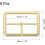 Metal Roller Buckles, Single Prong Belt Strap Adjuster 2