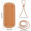 Leather Bag Backpack Making Set, 3Pcs Leather Purse Making Kit with Bag Bottom, Shoulder Strap, Drawstring for DIY Bag Making, Brown 2