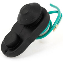 Universal Rubber Coated Button Door Courtesy Light Lamp Switch for Car Vehicle