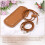 Leather Bag Backpack Making Set, 3Pcs Leather Purse Making Kit with Bag Bottom, Shoulder Strap, Drawstring for DIY Bag Making, Brown 5