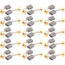 30 Pcs Carbon Electric Motor Brushes 15mm x 11mm x 5mm for Drill