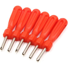 Car Truck Bike Repair Install Tool Tire Valve Stem Core Remover 6pcs
