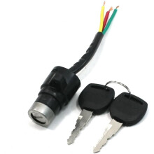 Ignition Switch Electric Bike Bicycle Security Lock w Two Spare Keys