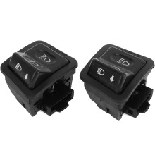 Motorcycle 2 Position Headlight Push Switch 2 Pcs