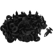 50 Pcs 8.5x7.5mm Plastic Rivet Bumper Pin Clips