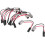 10pcs T10 BA9S LED Bulb Lamp Light Wire Cable Adapter Socket for Automobile 1