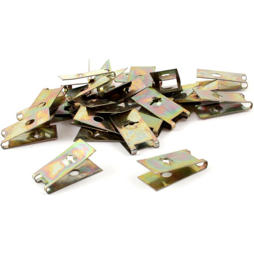 25 x Car Auto Dashboard Pannel Speed Fastener U-Clips 5mm Diameter