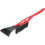 Red Handle Car Window Snow Brush Ice Scraper Cleaner 51cm Length 1