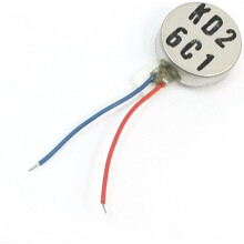 Cellphone Vibrating Coin Type Mini Vibration Motor 12000RPM 10 x 3.4mm